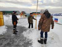 Тюменская база моржей "Озеро чемпионов"  на 80 процентов готова к Крещенским купаниям