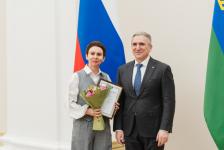 Губернатор Тюменской области отметил благодарностями журналистов "Тюменской линии" Губернатор Тюменской области отметил благодарностями журналистов "Тюменской линии"