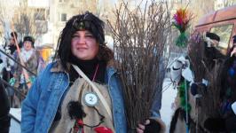 Лариса Гусарова заняла первое место на конкурсе красоты среди Бабок Ежек в Тюмени