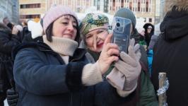 Лариса Гусарова заняла первое место на конкурсе красоты среди Бабок Ежек в Тюмени