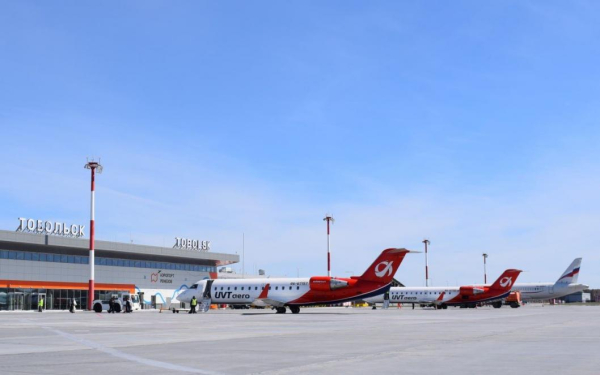 Тобольский аэропорт нарастил пассажиропоток за год на 49 % 
