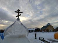 Тюменская база моржей "Озеро чемпионов"  на 80 процентов готова к Крещенским купаниям