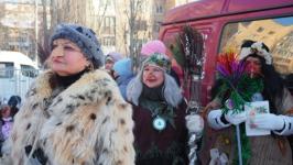 Лариса Гусарова заняла первое место на конкурсе красоты среди Бабок Ежек в Тюмени