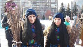 Лариса Гусарова заняла первое место на конкурсе красоты среди Бабок Ежек в Тюмени