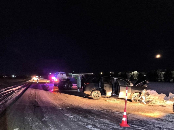 Смертельная авария произошла на трассе в Тюменском районе