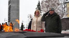 Память героев Сталинградской битвы почтили в Тюмени