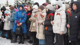 Память героев Сталинградской битвы почтили в Тюмени