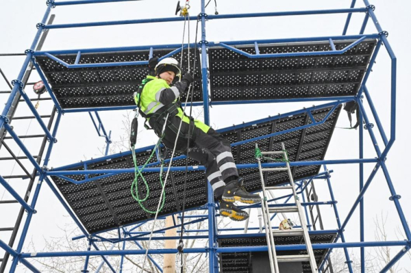 Третий региональный полигон для практики по работе на высоте открыли в Тюмени