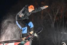 Российские сноубордисты спорят за звание лучших на фестивале "Битва на Туре"