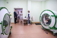 Виктор Квасов посетил тюменский "Центр оздоровления и реабилитации "Красная гвоздика"