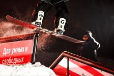 Российские сноубордисты спорят за звание лучших на фестивале "Битва на Туре"