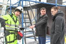 Третий региональный полигон для практики по работе на высоте открыли в Тюмени