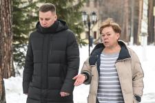 Виктор Квасов посетил тюменский "Центр оздоровления и реабилитации "Красная гвоздика"