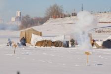 Военно-историческая реконструкция стала частью #СпецоперацииЛед в Тюмени
