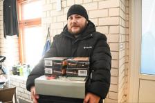 Радиооборудование для усиления связи передали участнику СВО из Тюмени