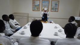 В Тюмени провели мастер-класс по приготовлению блинов для гостей из Чада