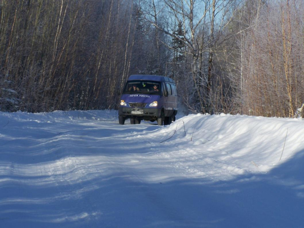 Более 600 кг почты доставили в Заболотье Тобольского района с начала зимы 