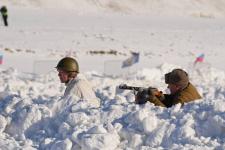 Военно-историческая реконструкция стала частью #СпецоперацииЛед в Тюмени