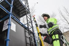 Третий региональный полигон для практики по работе на высоте открыли в Тюмени