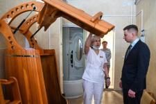 Виктор Квасов посетил тюменский "Центр оздоровления и реабилитации "Красная гвоздика"