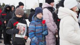 Память героев Сталинградской битвы почтили в Тюмени