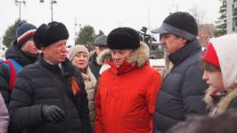 Память героев Сталинградской битвы почтили в Тюмени