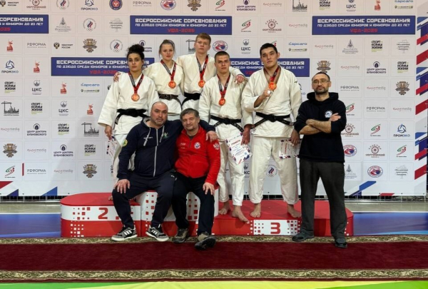 Тюменские дзюдоисты завоевали пять наград всероссийских соревнований