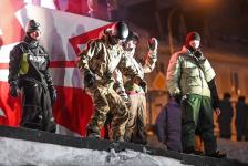 Российские сноубордисты спорят за звание лучших на фестивале "Битва на Туре"