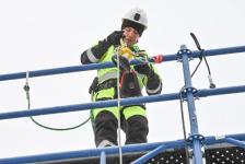 Третий региональный полигон для практики по работе на высоте открыли в Тюмени