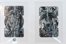 Притчи питерского художника Олега Яхнина представили в Тюмени