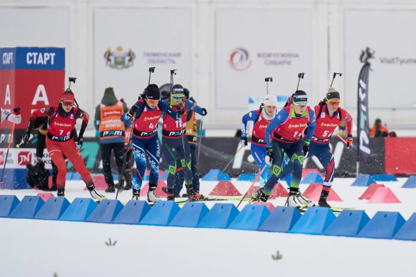 Фотогалерея: в Тюмени Чемпионат России по биатлону завершился смешанной эстафетой