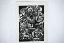 Притчи питерского художника Олега Яхнина представили в Тюмени