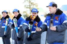 Вечный огонь зажгли в селе Вагай в честь 80-летия Победы 