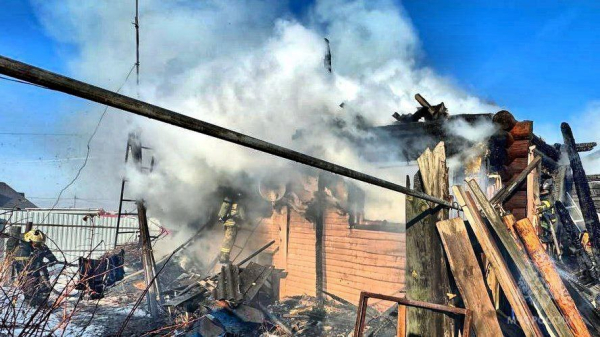 На месте пожара в Тюменском районе обнаружено тело