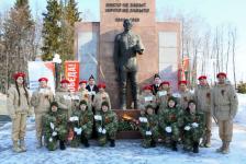 Вечный огонь зажгли в селе Вагай в честь 80-летия Победы 