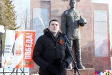 Вечный огонь зажгли в селе Вагай в честь 80-летия Победы 