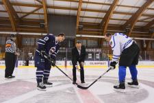 "Динамо-Тюмень" и "ЦифроVой СпецнаZ" сыграли в хоккей в честь 80-летия Победы