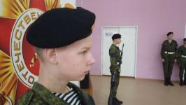 Первый конкурс почетных караулов провели в Тюменском районе в год 80-летия Победы