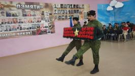 Первый конкурс почетных караулов провели в Тюменском районе в год 80-летия Победы