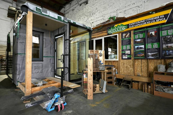Тюменская компания создает огнеупорные модульные дома из LVL-бруса
