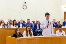 "Разговор с героем" прошёл в Тюменской городской думе