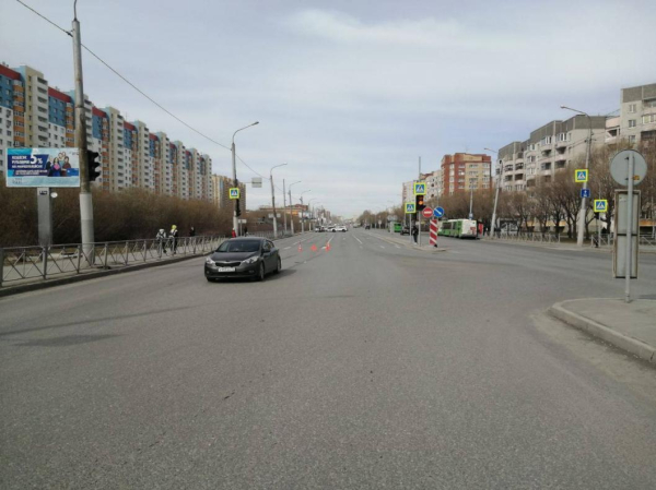 Девятилетний тюменец на самокате попал под колеса Kia Девятилетний тюменец на самокате попал под колеса Kia