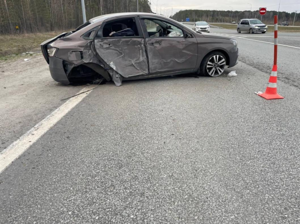 В аварии на трассе Тюмень - Омск пострадал младенец