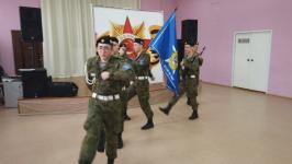 Первый конкурс почетных караулов провели в Тюменском районе в год 80-летия Победы