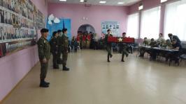 Первый конкурс почетных караулов провели в Тюменском районе в год 80-летия Победы