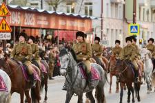 Состоялась генеральная репетиция торжественного прохождения войск Тюменского гарнизона