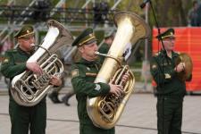 Состоялась генеральная репетиция торжественного прохождения войск Тюменского гарнизона