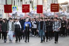 Состоялась репетиция торжественного прохождения войск Тюменского гарнизона Состоялась репетиция торжественного прохождения войск Тюменского гарнизона