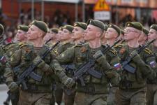 Состоялась генеральная репетиция торжественного прохождения войск Тюменского гарнизона