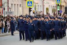 Состоялась генеральная репетиция торжественного прохождения войск Тюменского гарнизона